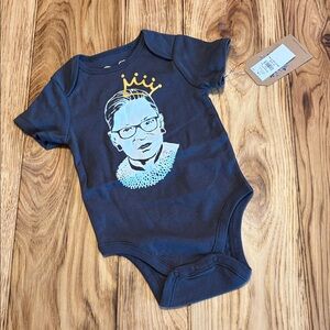 Forever Me Navy Baby Onesie with Iconic Graphic NWT